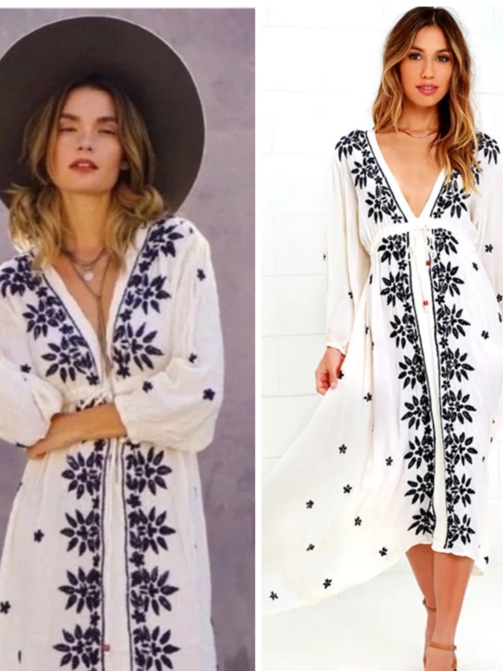 Raga Embroidered Maxi Dress